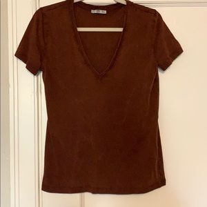 Zara V Neck Tee